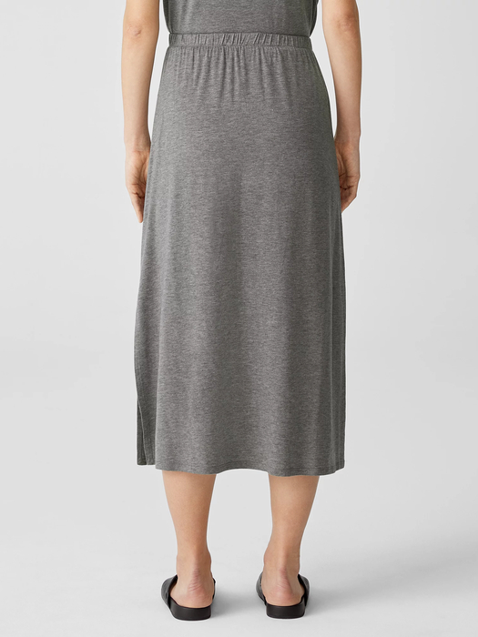 Fine Jersey Straight Skirt