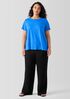 Organic Linen Jersey Crew Neck Tee