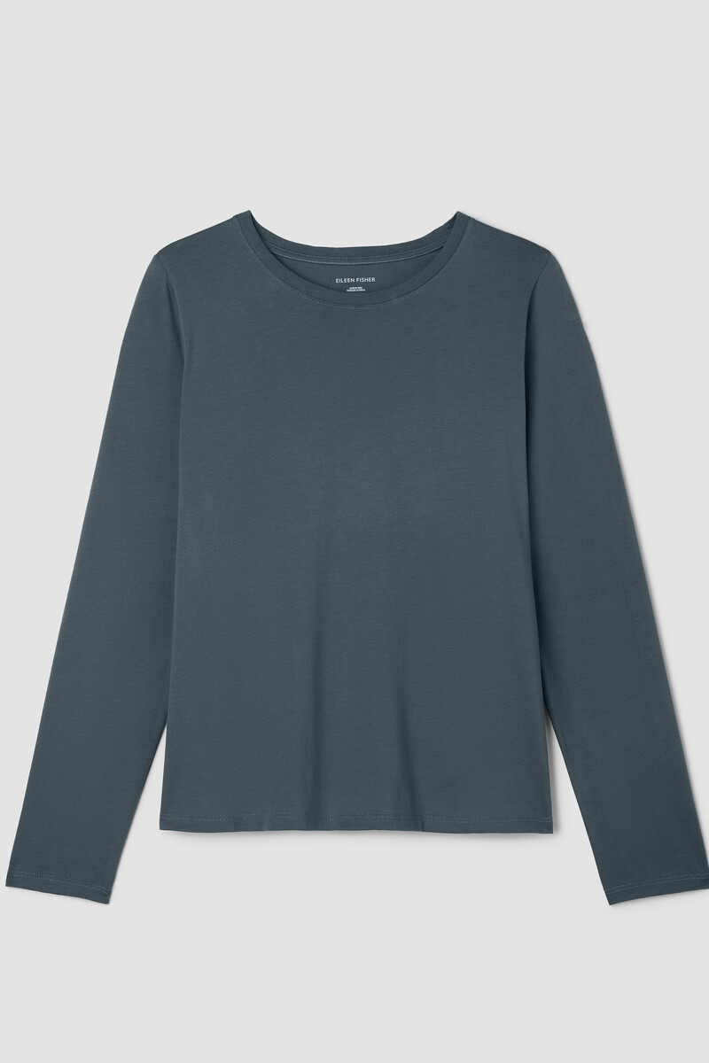 Organic Pima Cotton Jersey Long-Sleeve Tee Organic Pima Cotton Jersey Long-Sleeve Tee