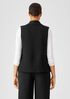 Organic Cotton Channels High Collar Vest