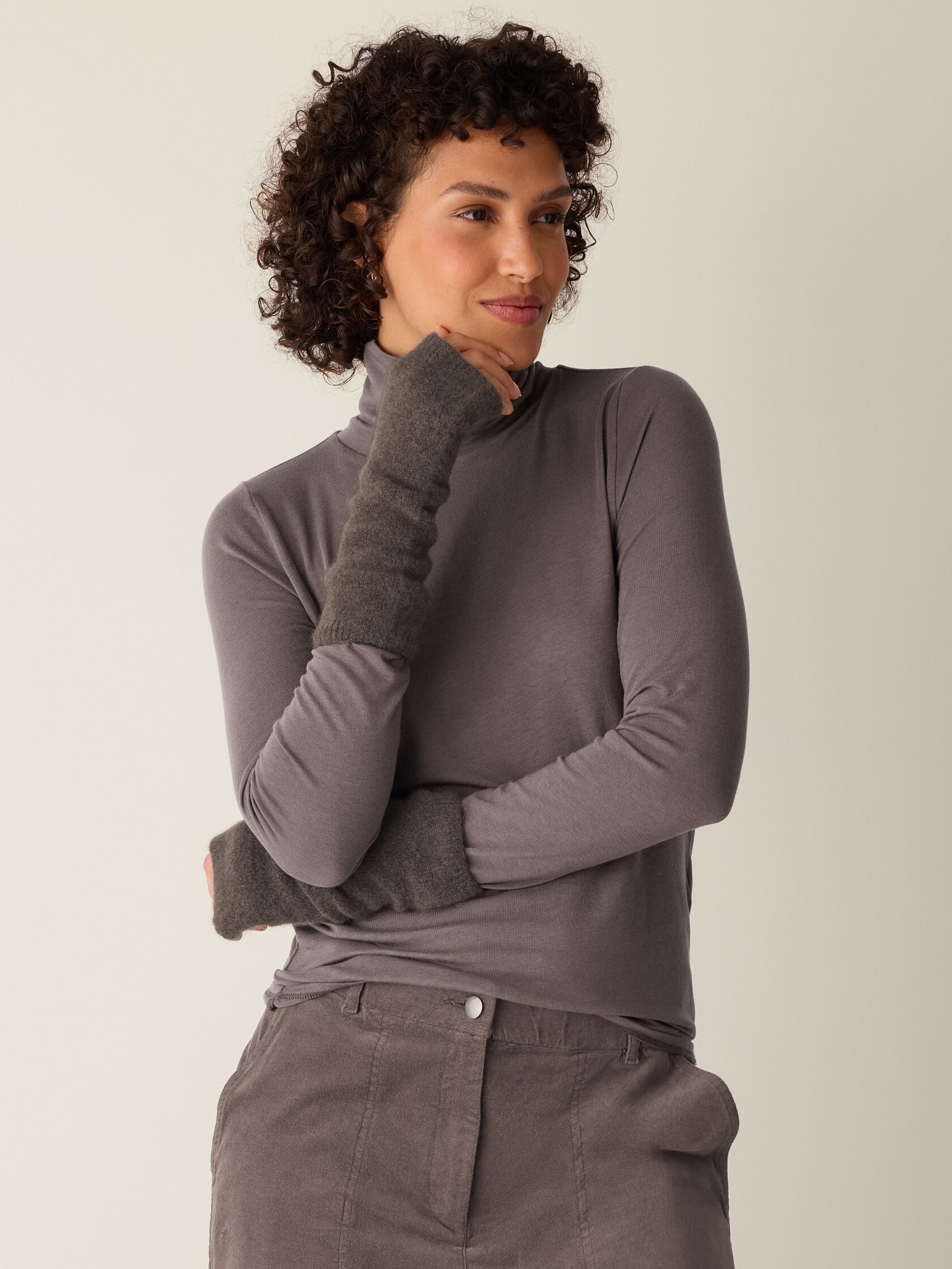Cashmere Silk Boucle Bliss Glovelettes