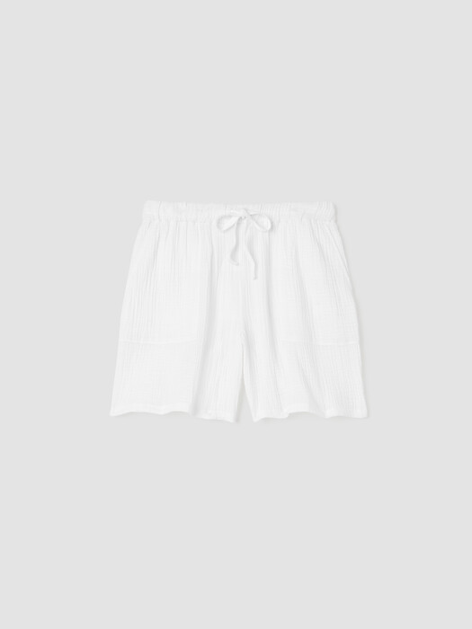 Organic Cotton Lofty Gauze Walking Shorts