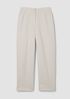 Garment-Dyed Utility Cotton Straight Pant