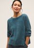 Chenille Blend Crew Neck Top