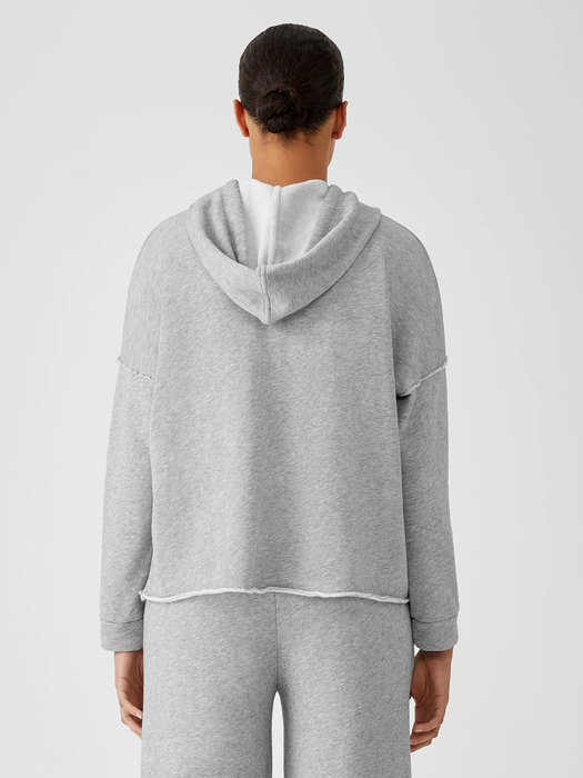 Organic Cotton French Terry Hooded Top