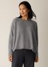 Cashmere Fluff Crew Neck Top