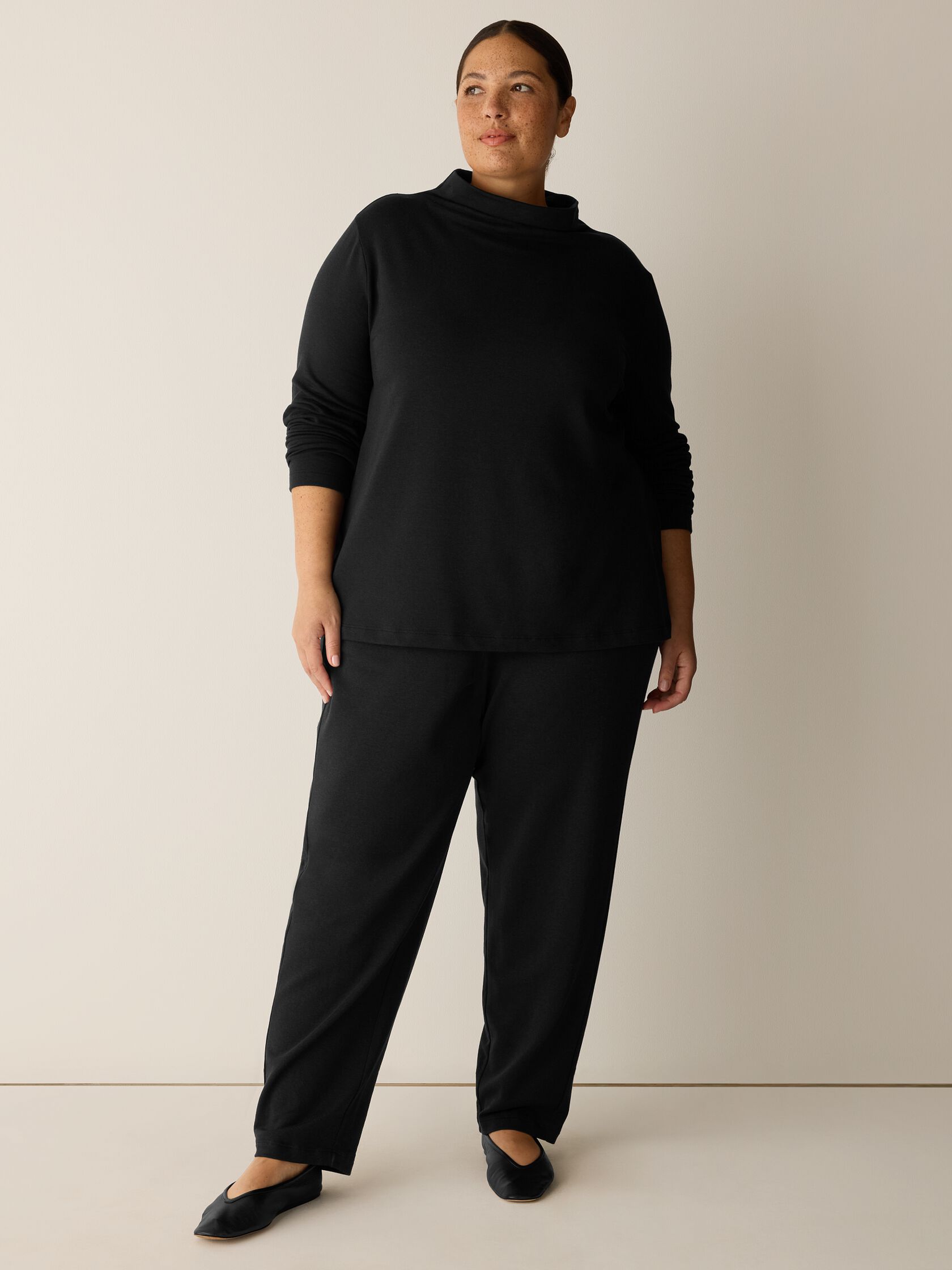 Cozy Brushed Terry Hug Slouchy Pant