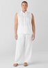 Organic Handkerchief Linen Sleeveless Shirt