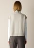 Fine Felted Wool Turtleneck Top in Regenerative Wool