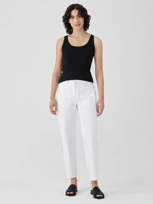 Organic Cotton Denim Lantern Jean