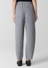 Linen Silk Twill Lantern Pant