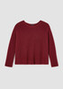 Cashmere Silk Bliss Boatneck Top