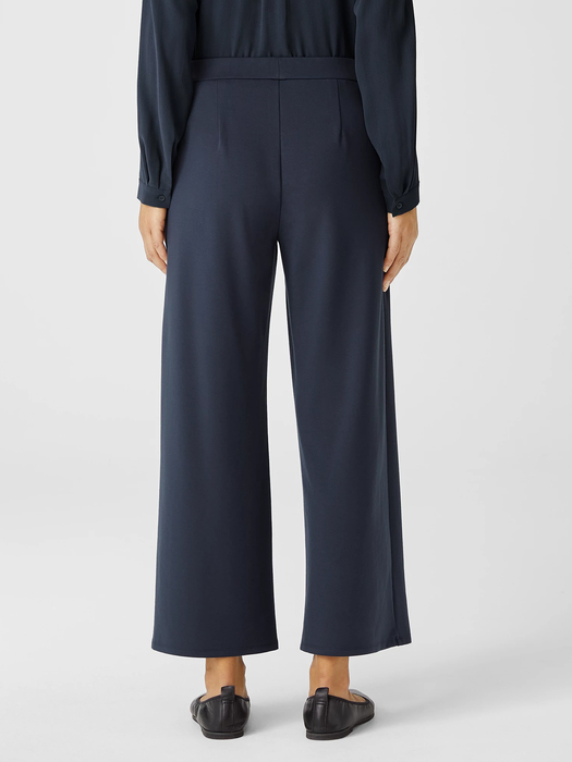 Washable Flex Ponte Wide-Leg Pant