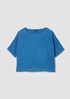 Renew Organic Linen Short-Sleeve Box-Top, 1X