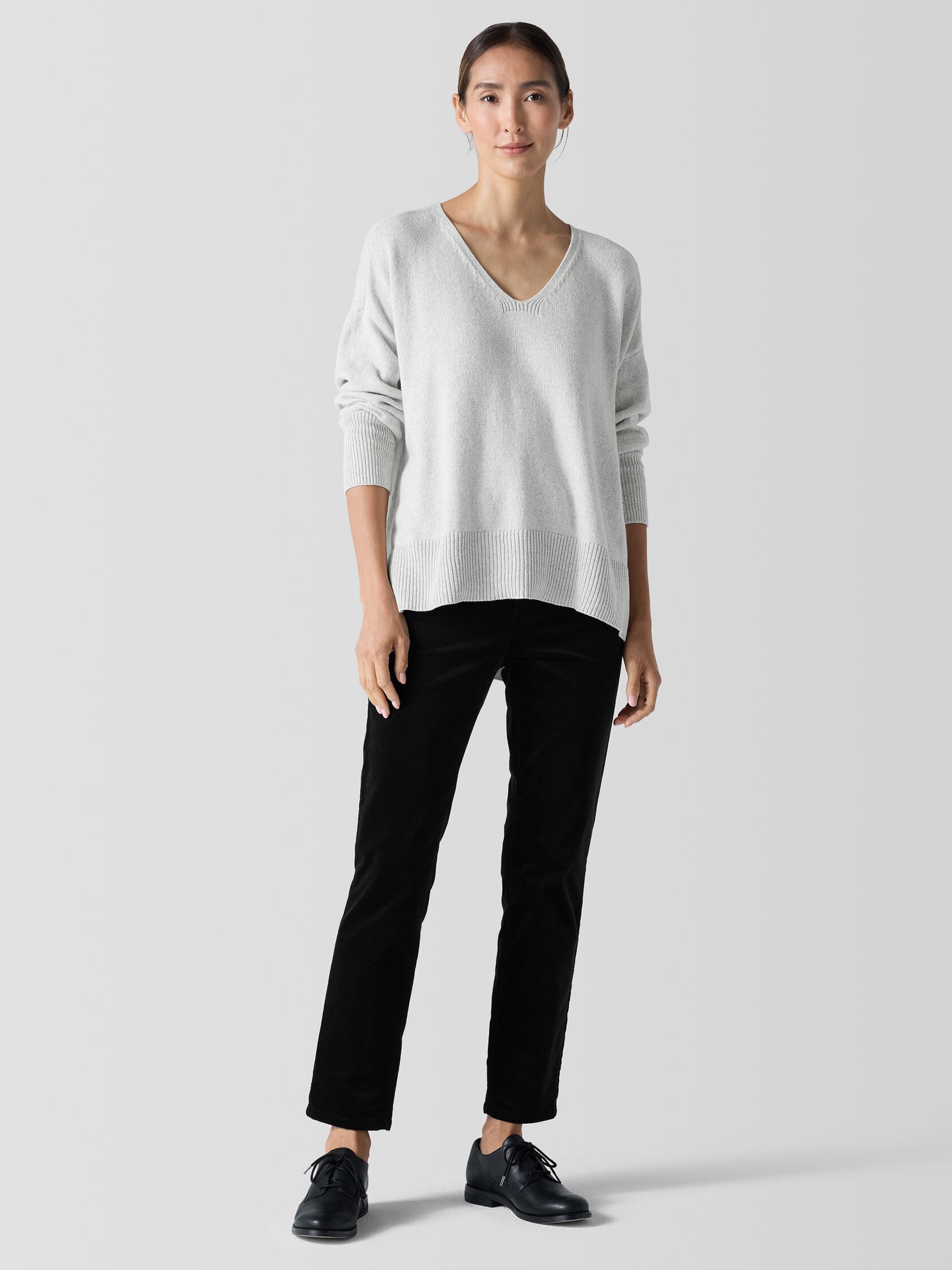 Organic Cotton Stretch Velveteen Pant