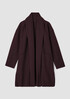 Lightweight Boiled Wool Coat