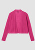 Organic Linen Cotton Airy Tuck Cropped Cardigan