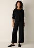 Waffle Cotton Blend Doubleknit Box-Top