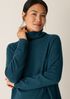 Italian Cashmere Turtleneck Top