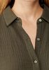 Organic Cotton Gauze Classic Collar Shirt