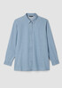 Airy Organic Cotton Twill Classic Collar Shirt