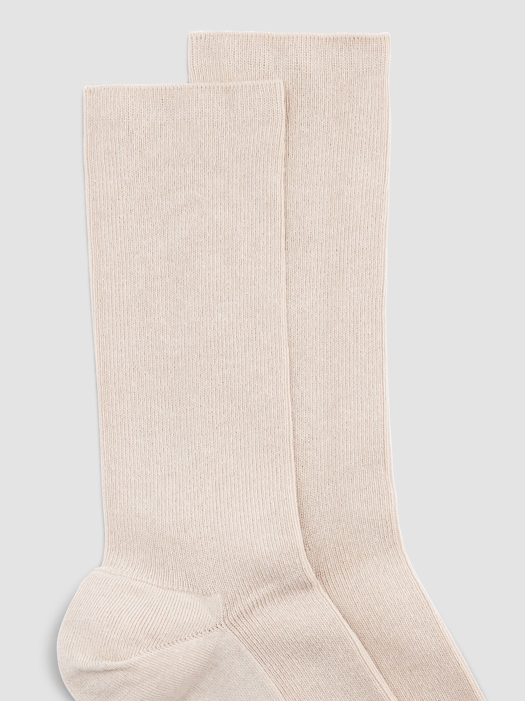 Cotton Rib Crew Sock