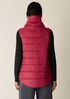 Eggshell Recycled Nylon Stand Collar Vest