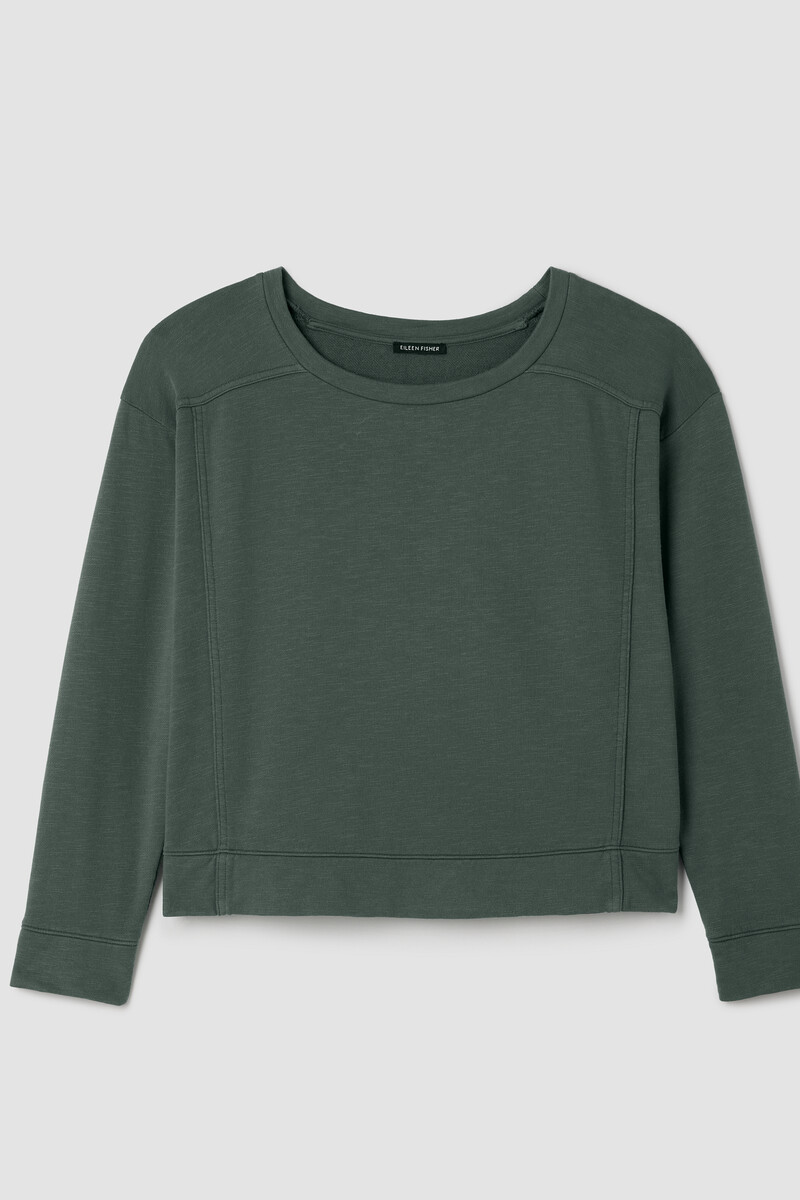 Garment-Dyed Organic Cotton Terry Box-Top Garment-Dyed Organic Cotton Terry Box-Top