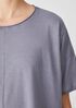 Organic Cotton Slub Jewel Neck Tee