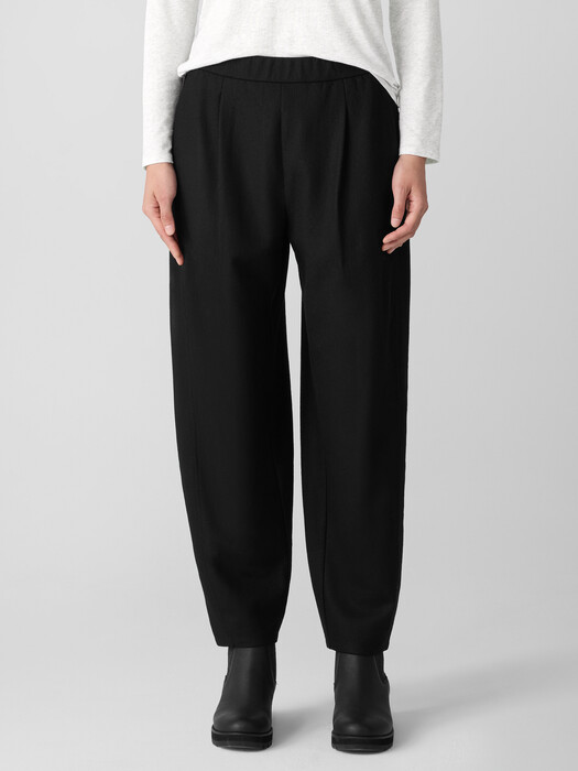 Felted Wool Jersey Lantern Pant in Regenerative Wool