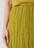 Crushed Silk Flared Skirt