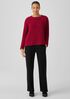 Recycled Cashmere Wool Box-Top