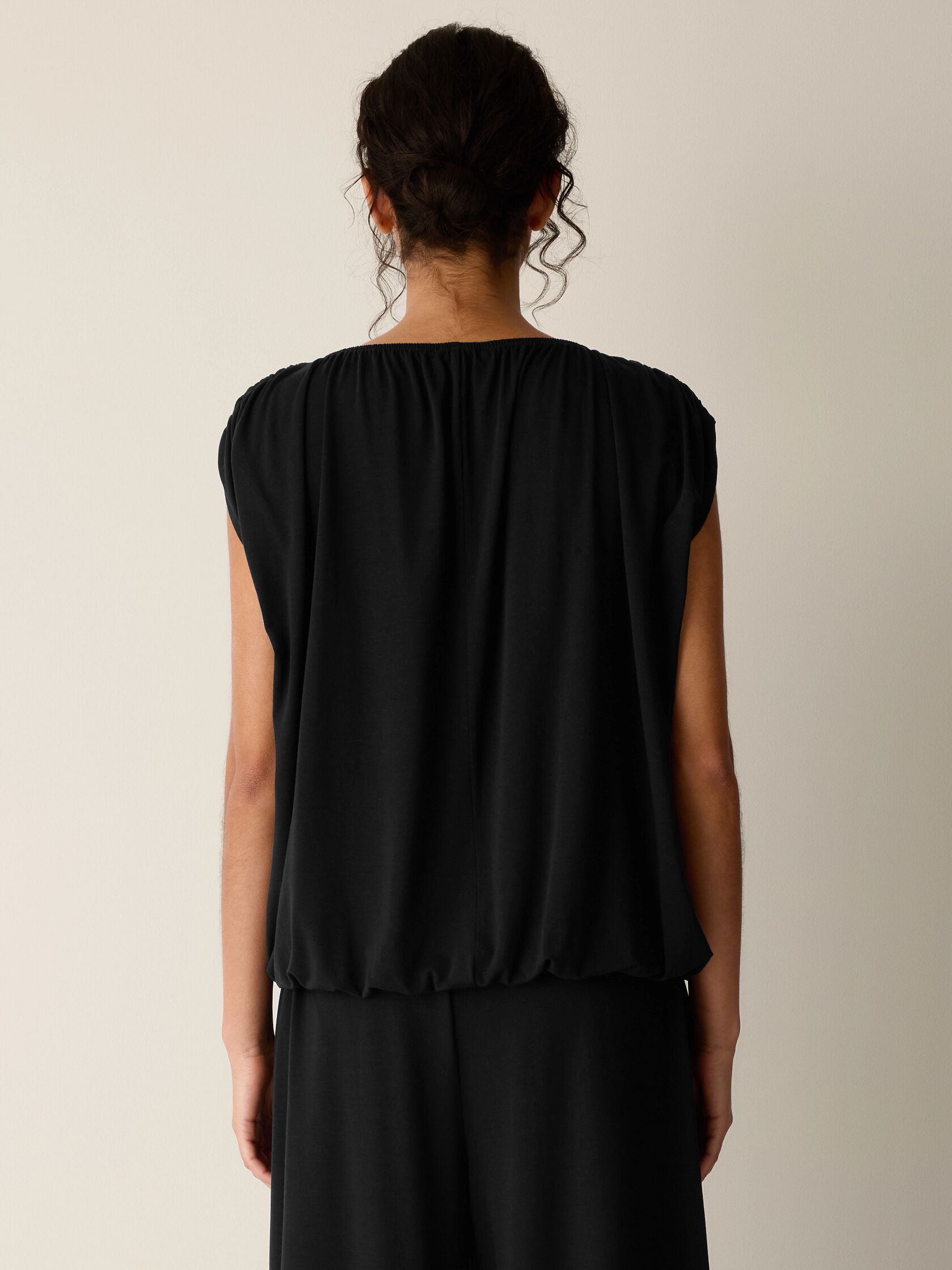 Fine Jersey Bubble Top