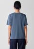 Organic Pima Cotton Jersey Round Neck Tee