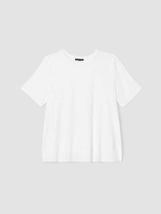 Fine Jersey Crew Neck Tee