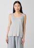 Organic Linen Jersey Scoop Neck Tank