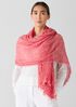 Textured Maltinto Wool Gauze Scarf