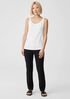 System Lightweight Viscose Jersey Slim Tank