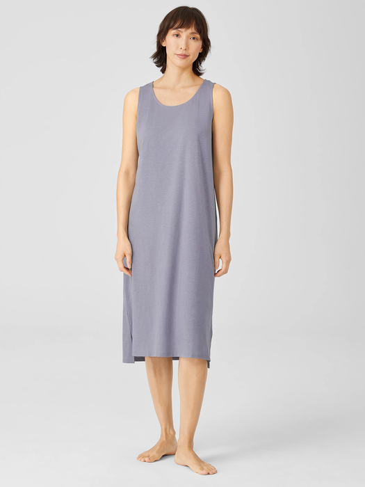 Slubby Organic Cotton Tank Sleep Dress