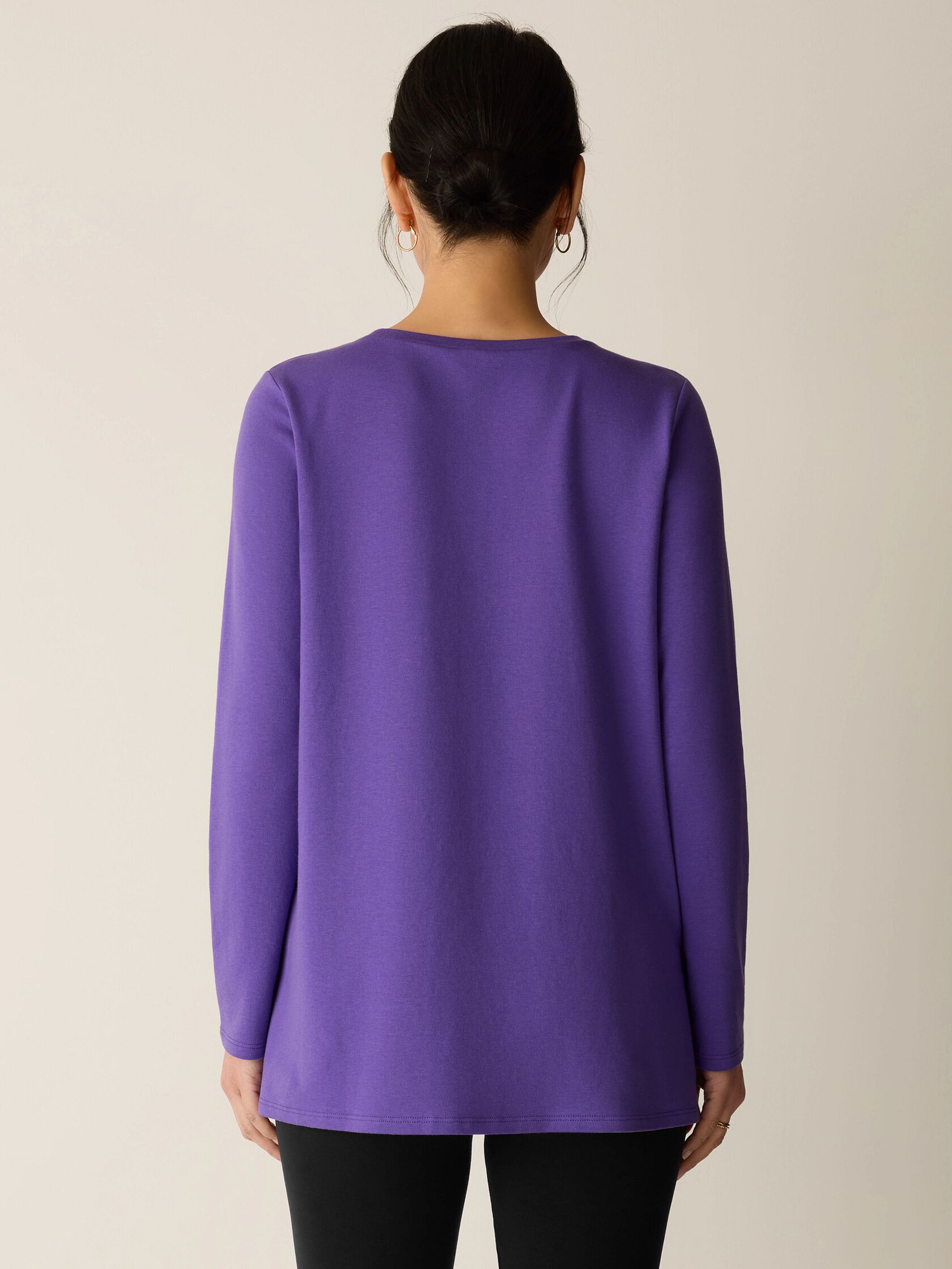 Cozy Brushed Terry Hug Long Top
