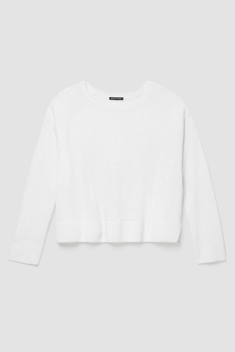 Organic Linen Cotton Raglan-Sleeve Top Organic Linen Cotton Raglan-Sleeve Top