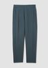 Garment-Dyed Organic Cotton Terry Slouchy Pant