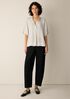 Washable Stretch Crepe Arch Pant