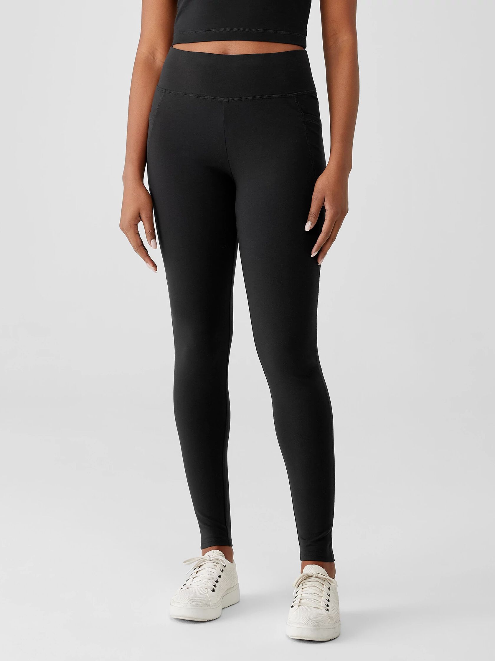 Pima Cotton Stretch Jersey Leggings