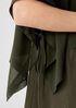 Sheer Silk Georgette Poncho
