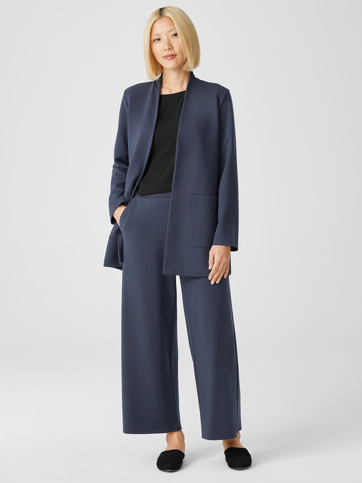 Washable Flex Ponte Wide-Leg Pant