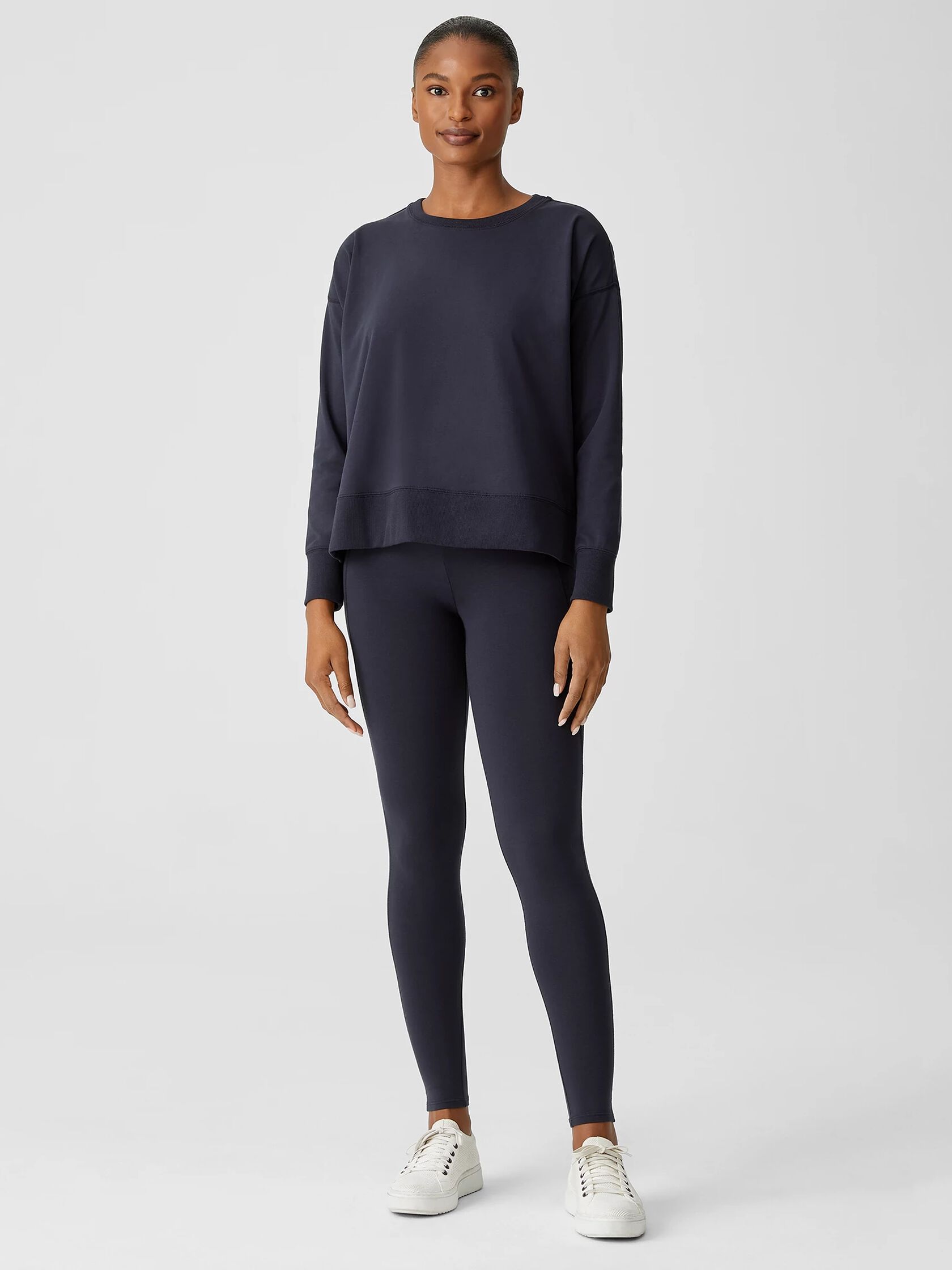 Pima Cotton Stretch Jersey Leggings