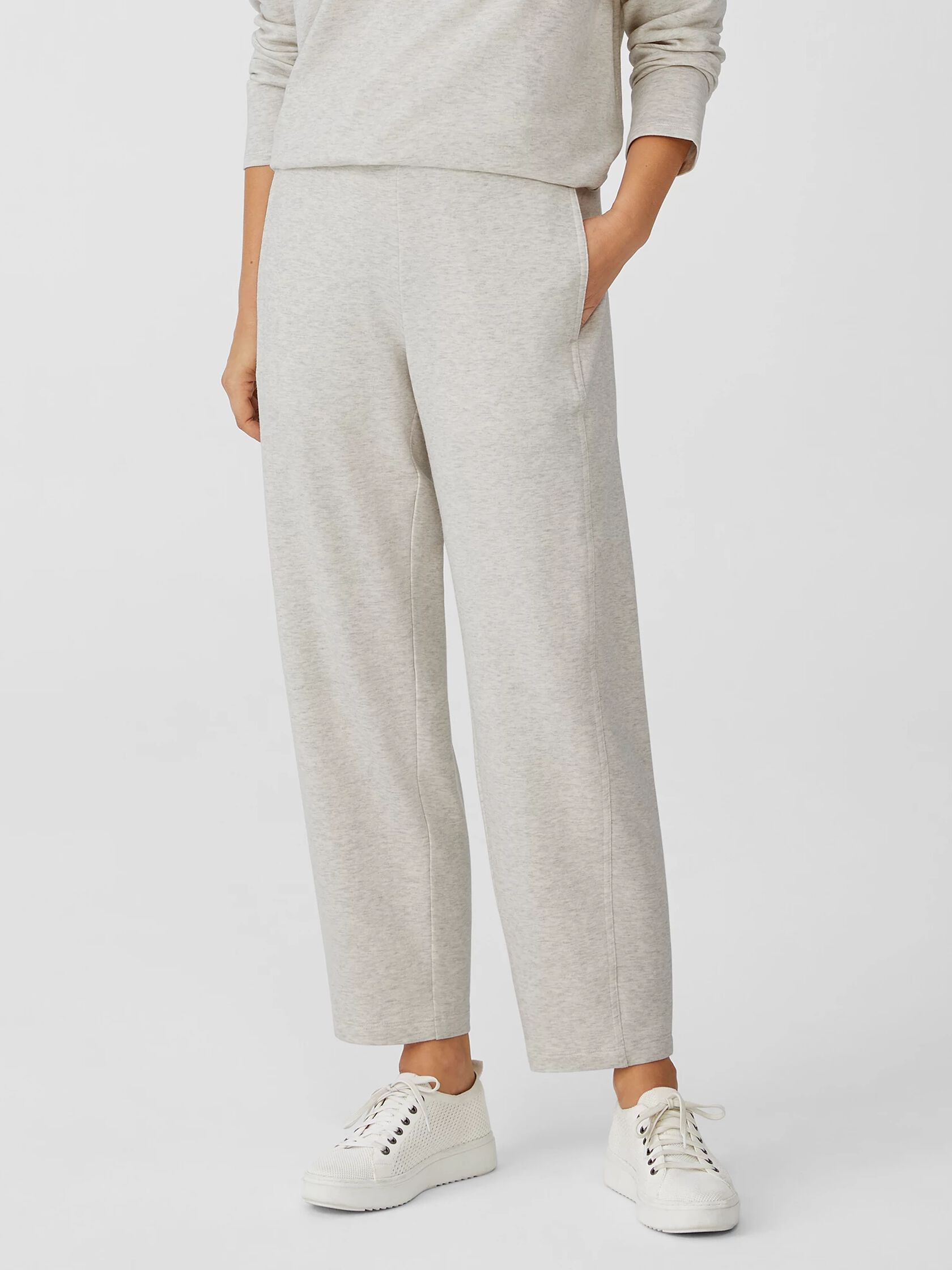 Cozy Brushed Terry Hug Lantern Pant