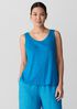 Organic Linen Jersey Scoop Neck Tank