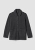 Boucle Wool Knit Classic Collar Jacket